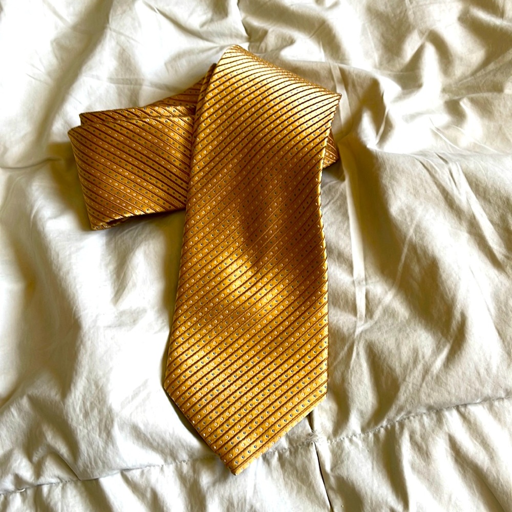 Tie hand made silk